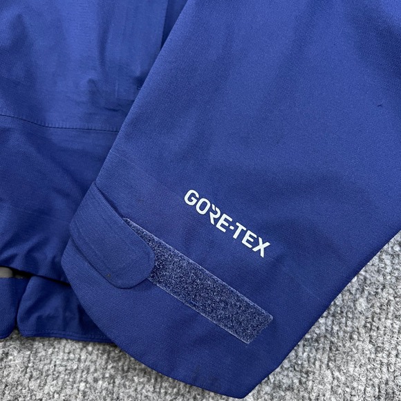 REI Co-op Teris GTX Rain Jacket Womens 2X Blue Zip GORE-TEX Waterproof Hiking - Picture 7 of 14